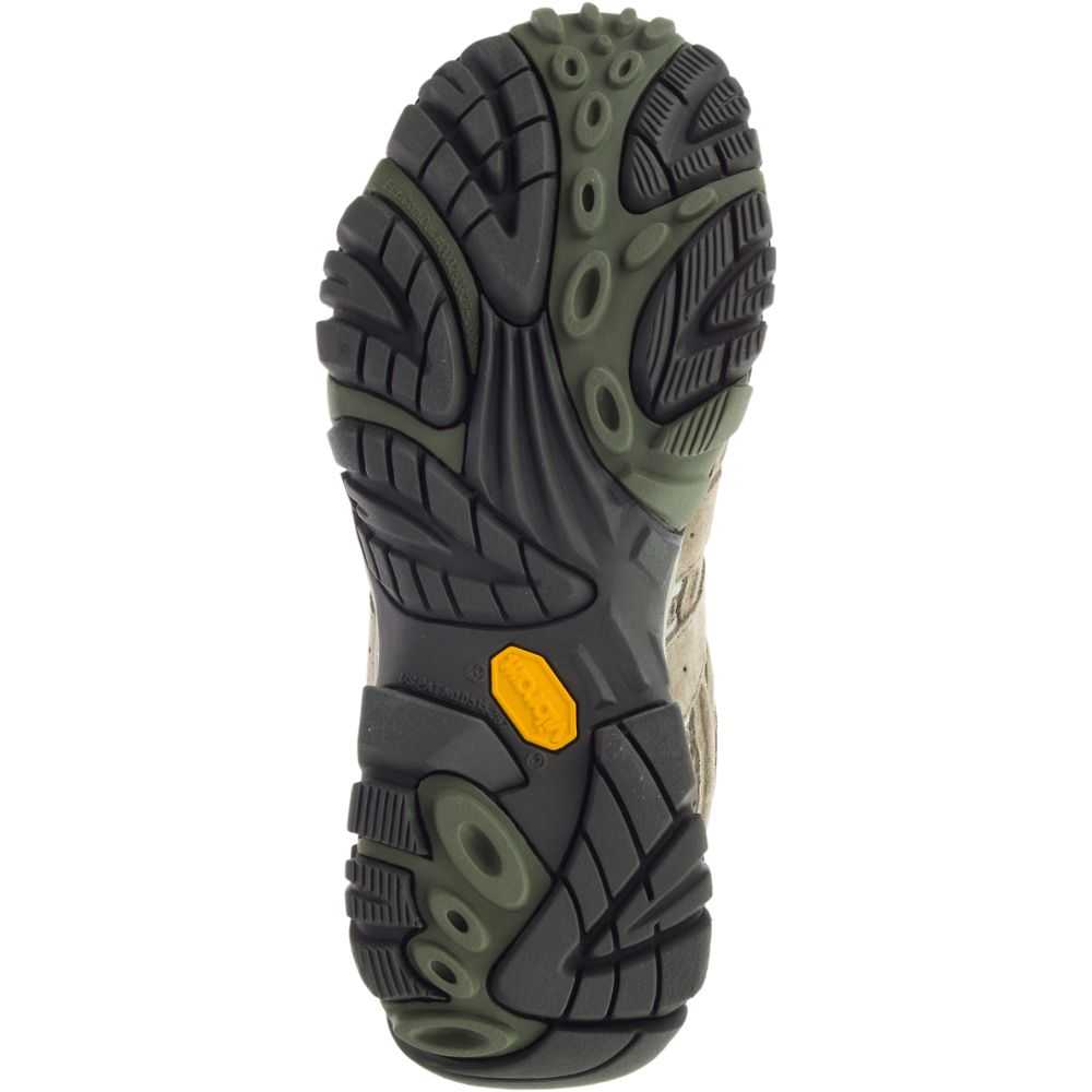 Botas De Senderismo Merrell Moab 2 Mid Ventilator Mujer Verde Oliva | México-9276426