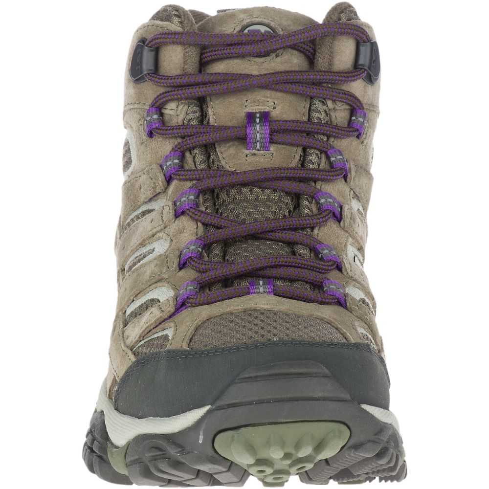 Botas De Senderismo Merrell Moab 2 Mid Ventilator Mujer Verde Oliva | México-9276426