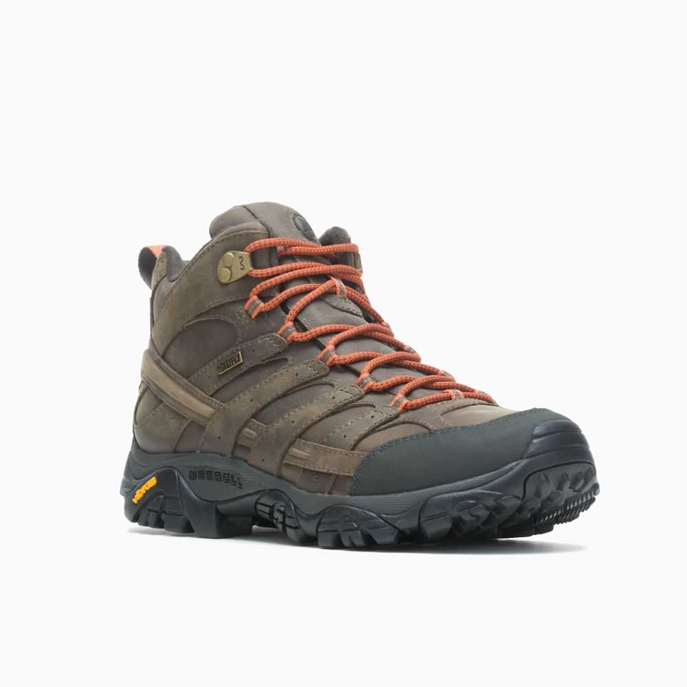 Botas De Senderismo Merrell Moab 2 Prime Mid Hombre Marrom | México-3246269