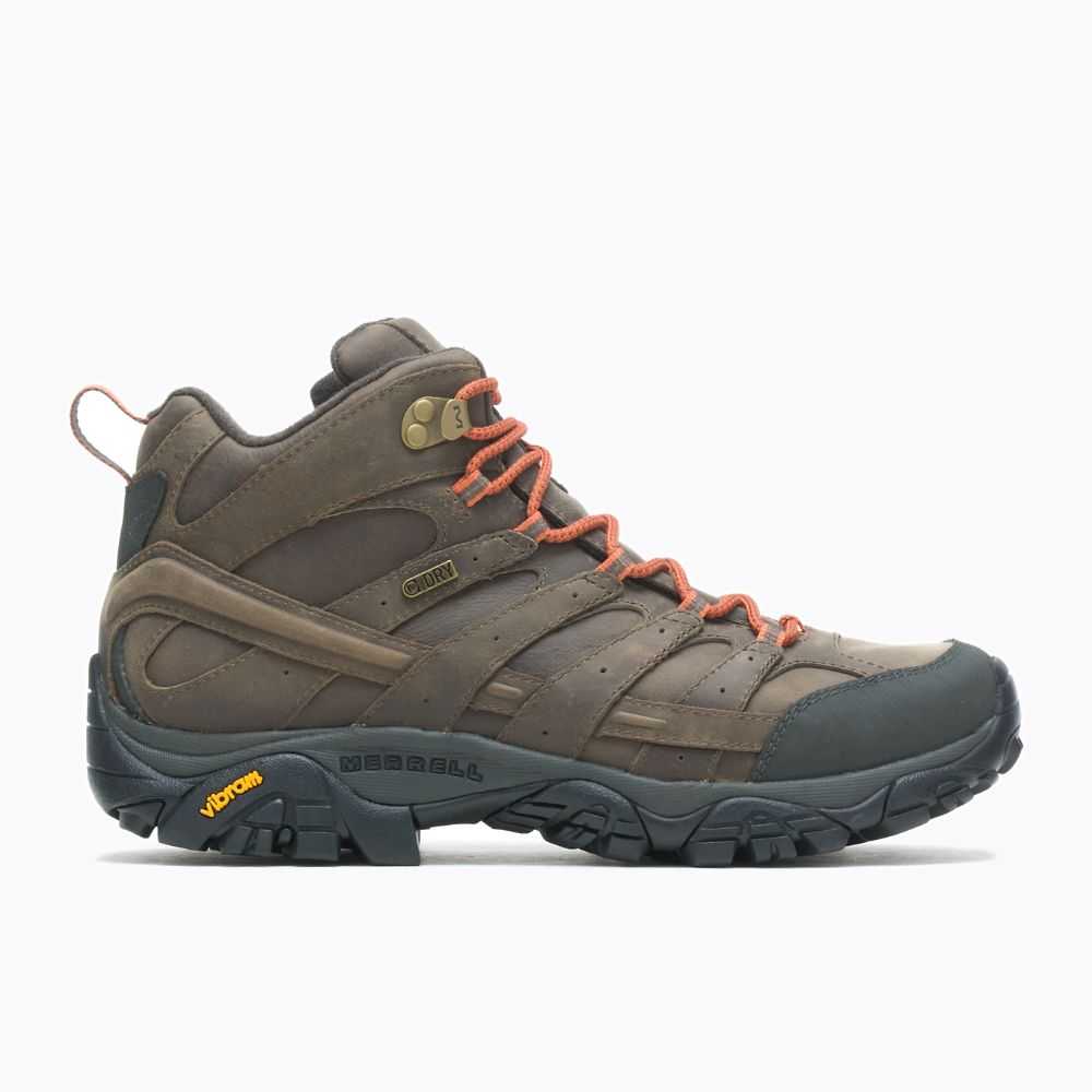 Botas De Senderismo Merrell Moab 2 Prime Mid Hombre Marrom | México-3246269