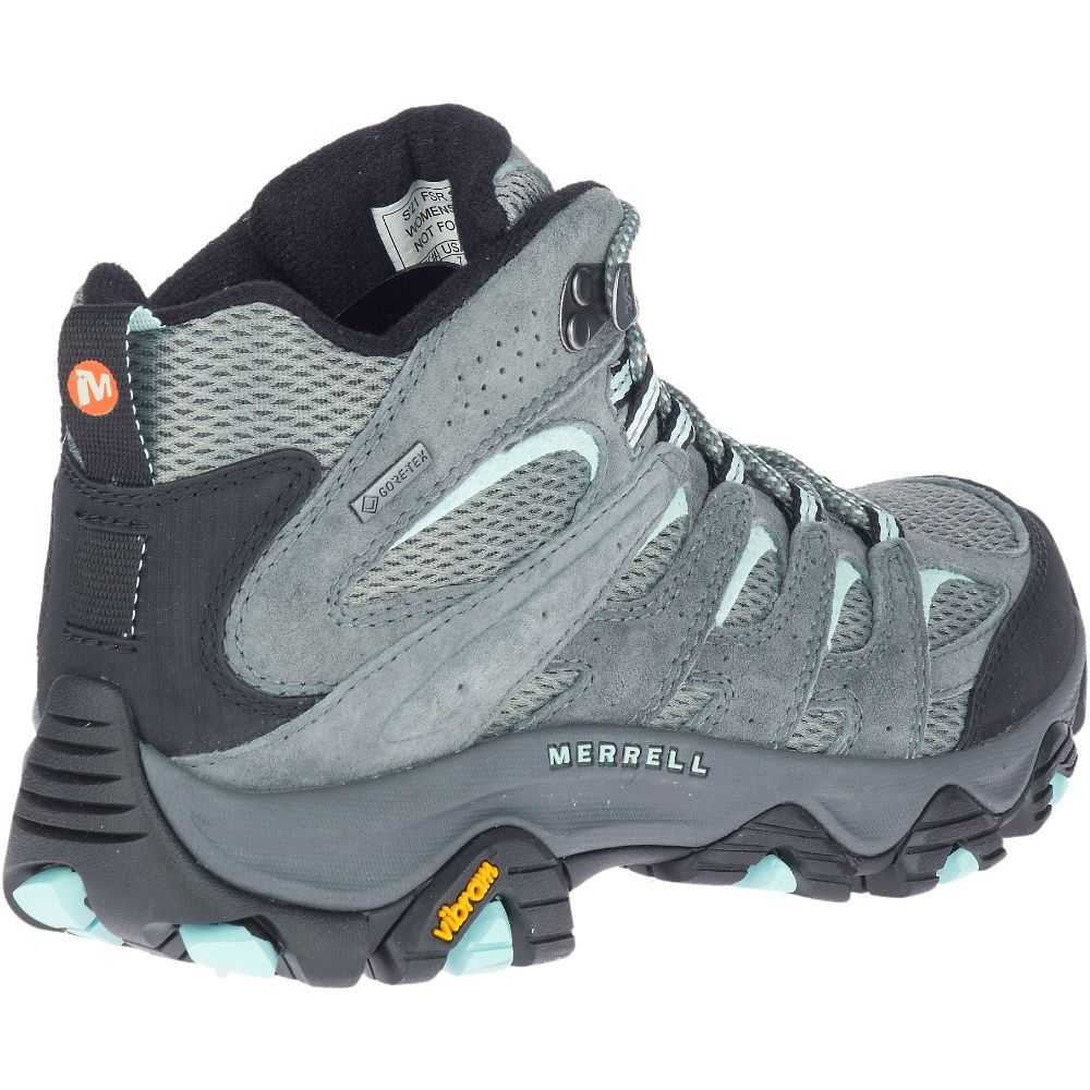 Botas De Senderismo Merrell Moab 3 Mid GORE-TEX® Mujer Verde Oliva | México-8627026