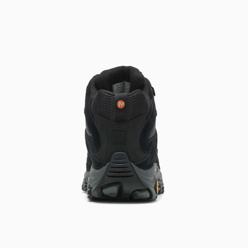 Botas De Senderismo Merrell Moab 3 Mid Hombre Negros | México-2620893