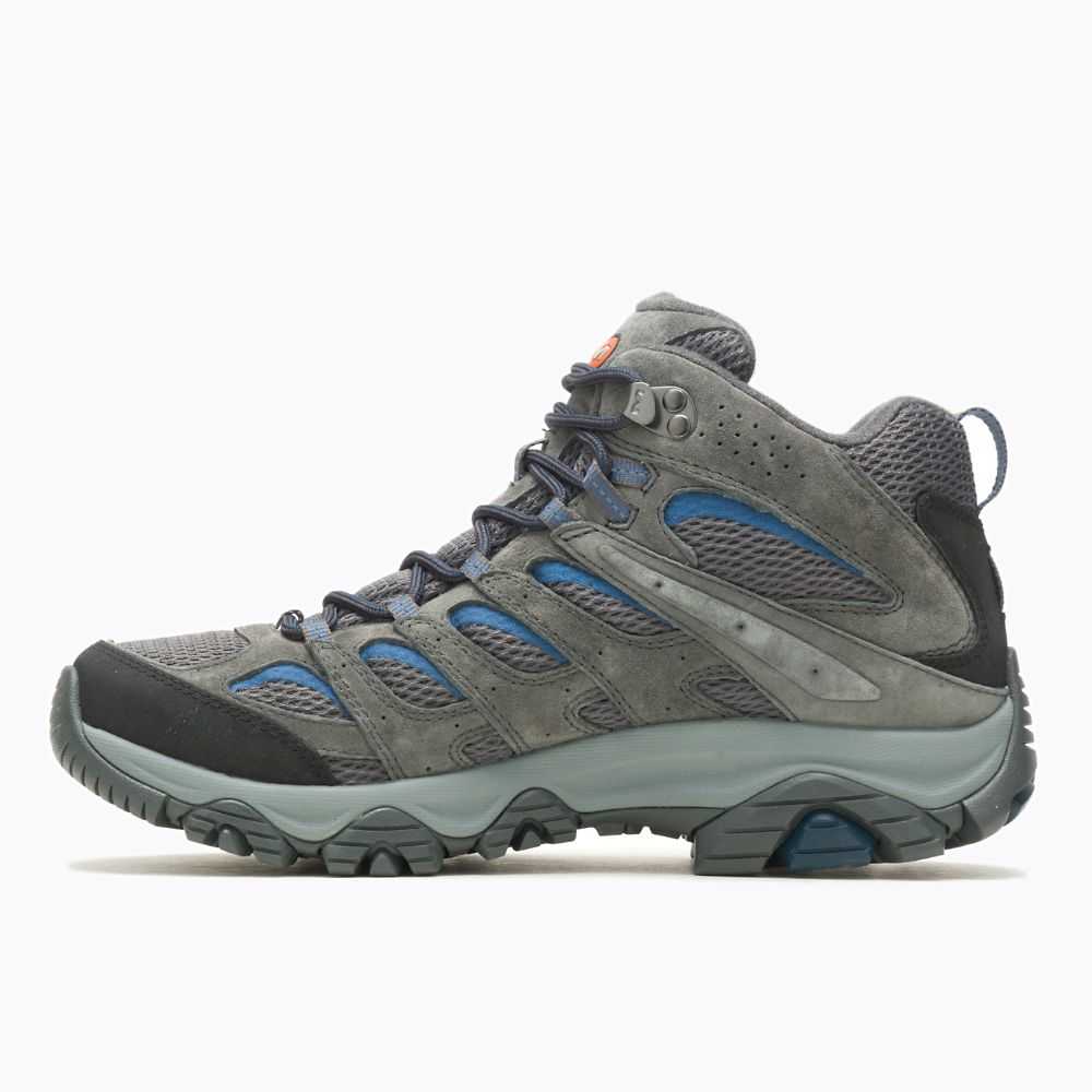 Botas De Senderismo Merrell Moab 3 Mid Hombre Grises | México-2674038