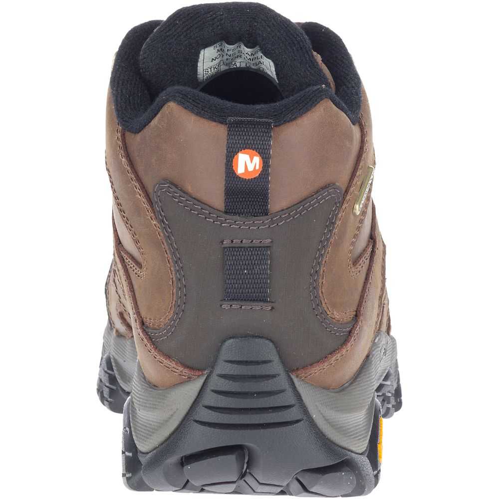 Botas De Senderismo Merrell Moab 3 Mid Hombre Marrom | México-6732094