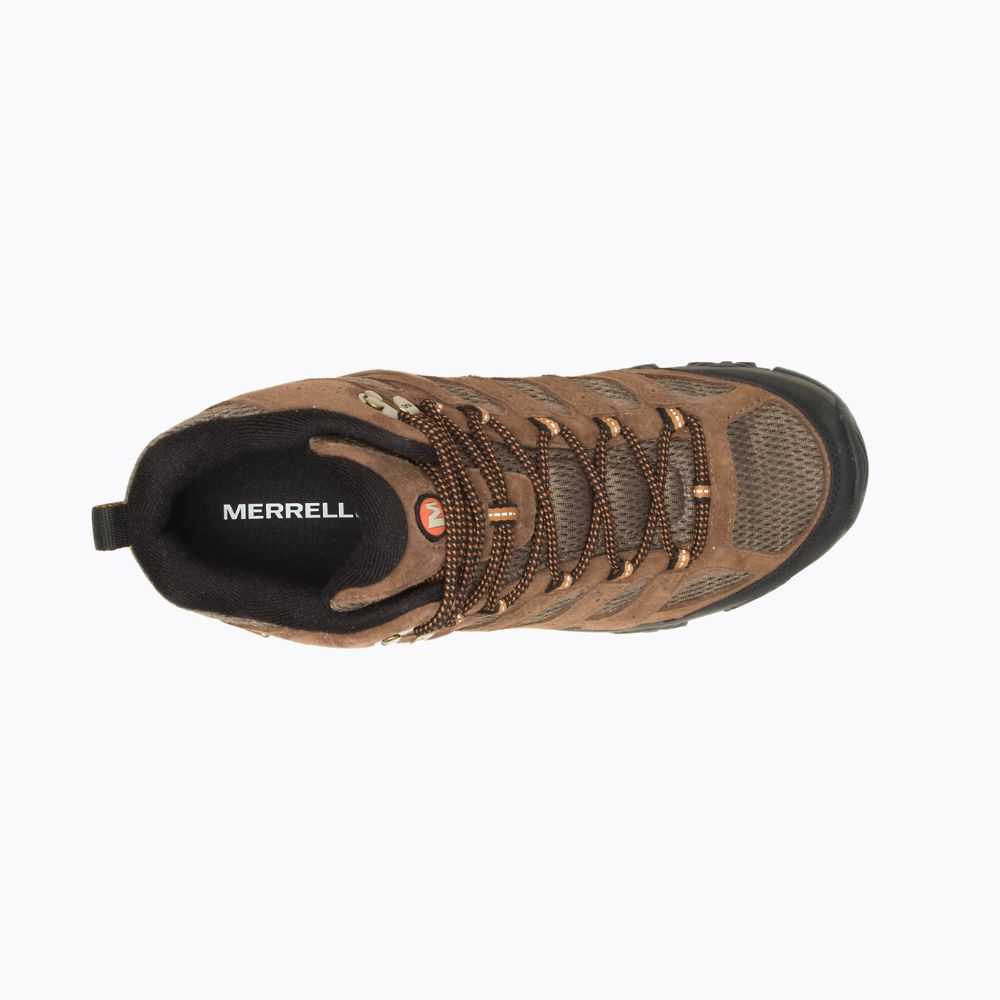 Botas De Senderismo Merrell Moab 3 Mid Hombre Marrom | México-8226673