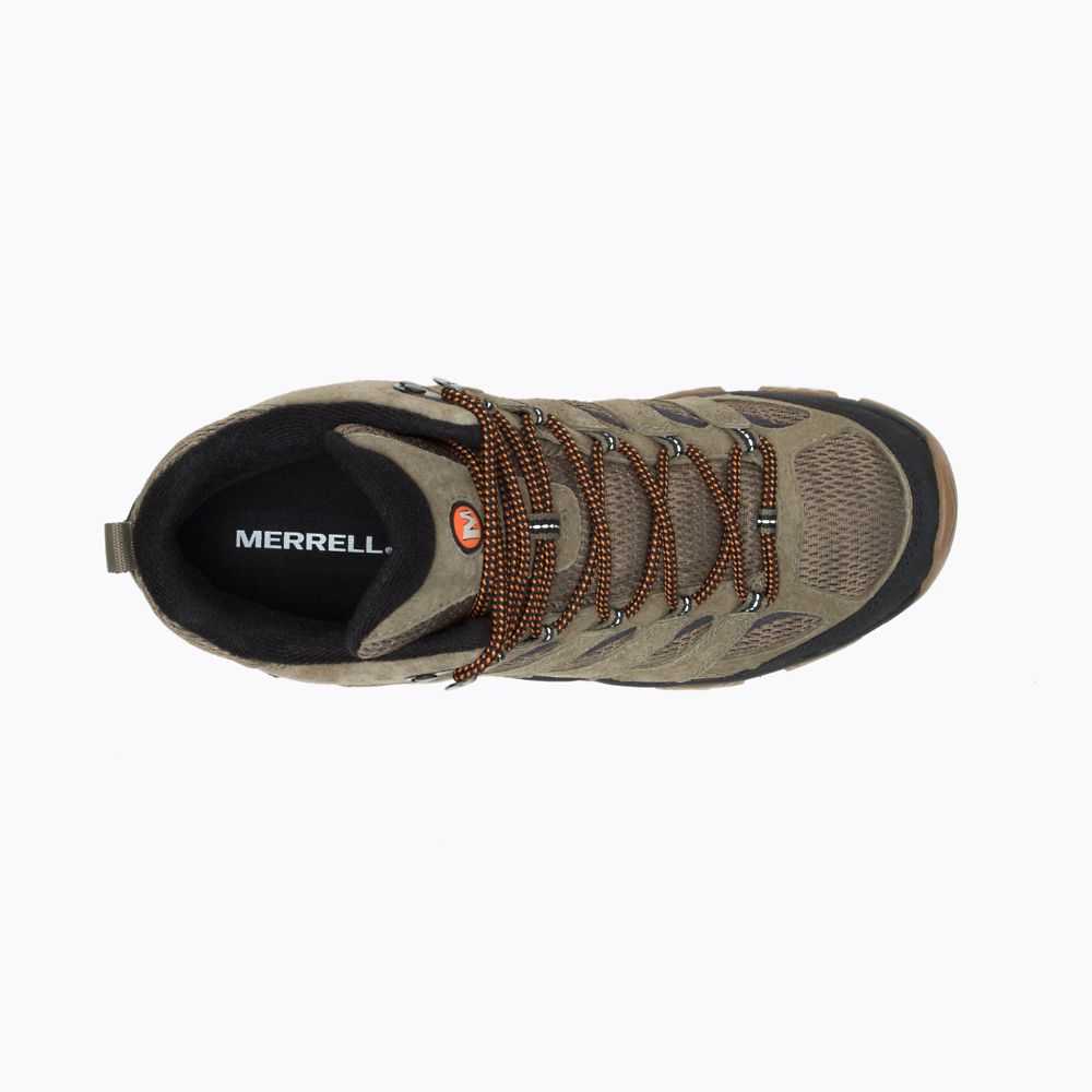 Botas De Senderismo Merrell Moab 3 Mid Hombre Verde Oliva | México-9204766