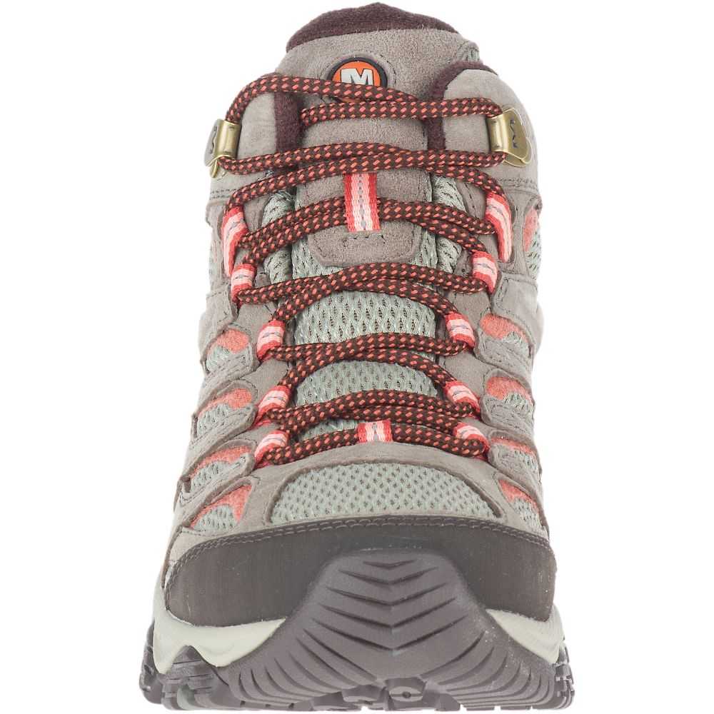 Botas De Senderismo Merrell Moab 3 Mid Mujer Marrom | México-6498223