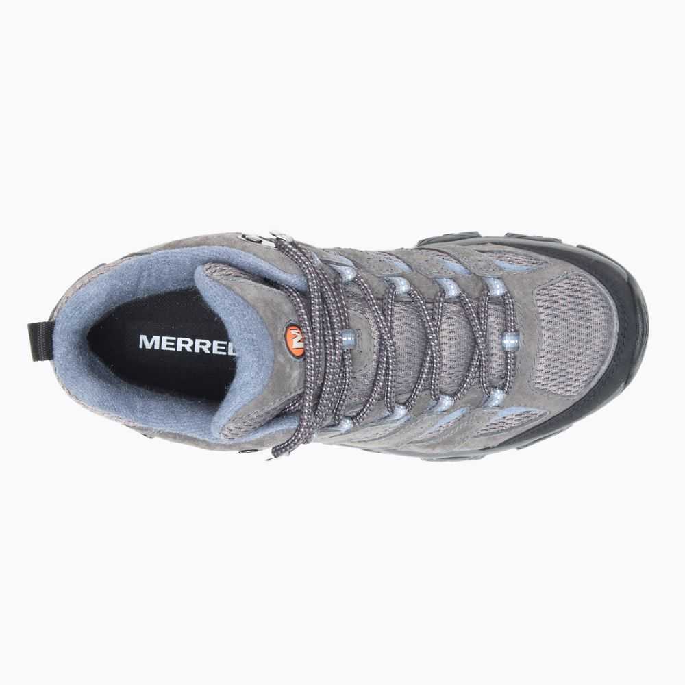 Botas De Senderismo Merrell Moab 3 Mid Mujer Grises | México-9326247