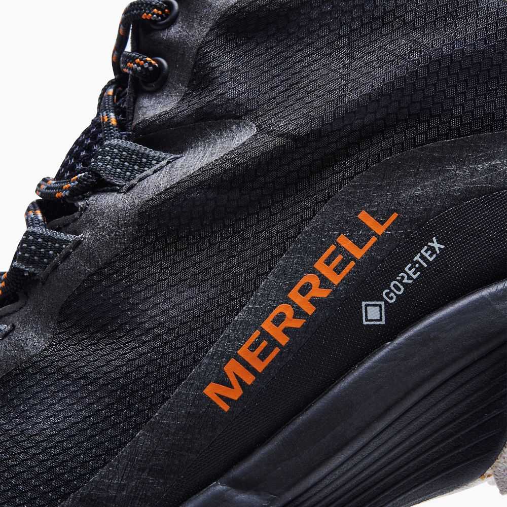 Botas De Senderismo Merrell Moab Speed Mid GORE-TEX® Hombre Negros | México-2832760