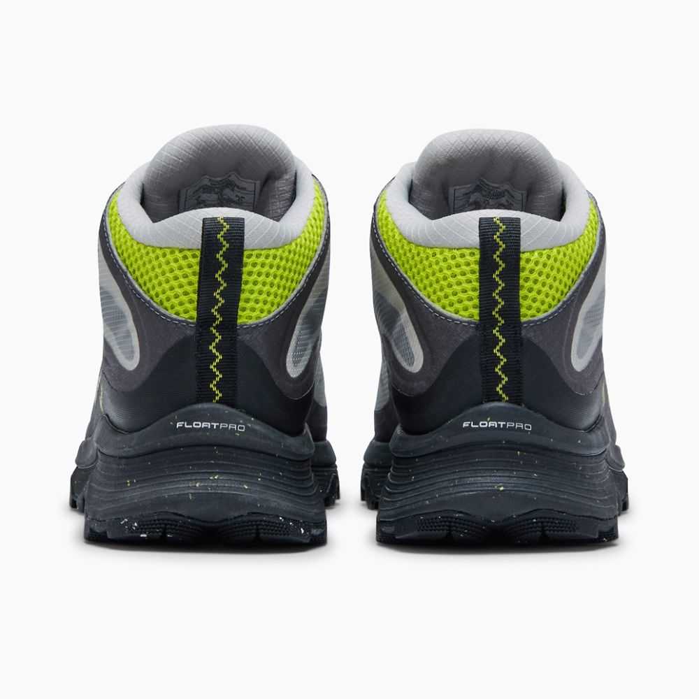 Botas De Senderismo Merrell Moab Speed Mid GORE-TEX® Hombre Grises Oscuro | México-6682497