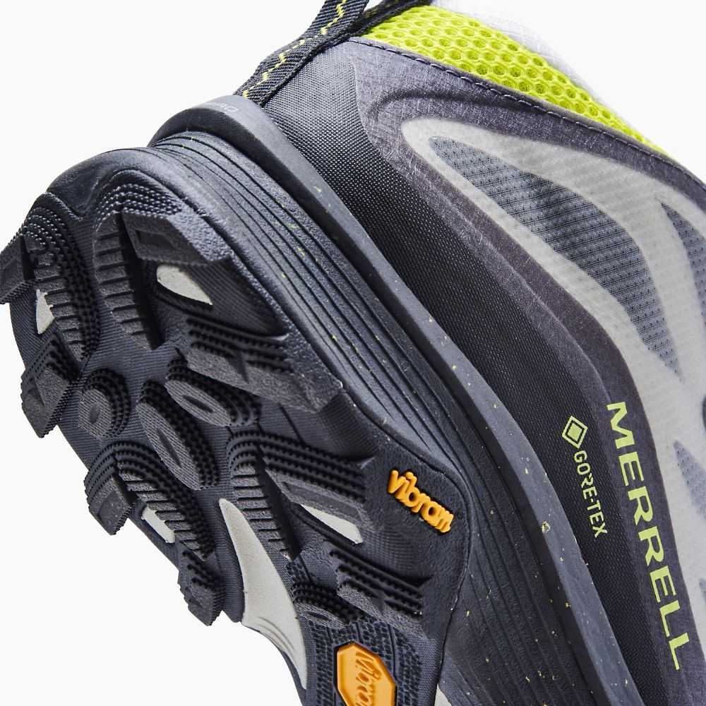 Botas De Senderismo Merrell Moab Speed Mid GORE-TEX® Hombre Grises Oscuro | México-6682497