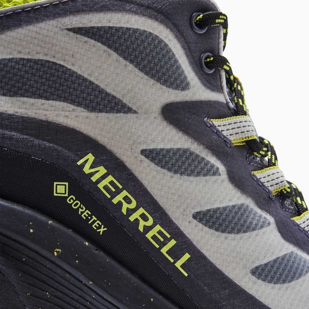 Botas De Senderismo Merrell Moab Speed Mid GORE-TEX® Hombre Grises Oscuro | México-6682497