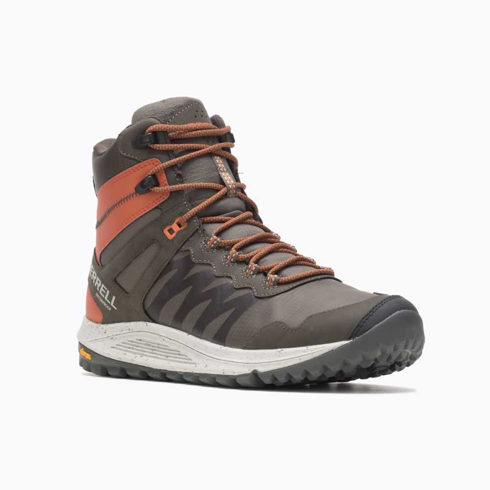 Botas De Senderismo Merrell Nova Hombre Verde Oliva | México-6683720