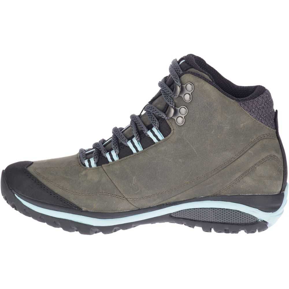 Botas De Senderismo Merrell Siren Traveller 3 Mid Mujer Verdes Oscuro | México-0986272