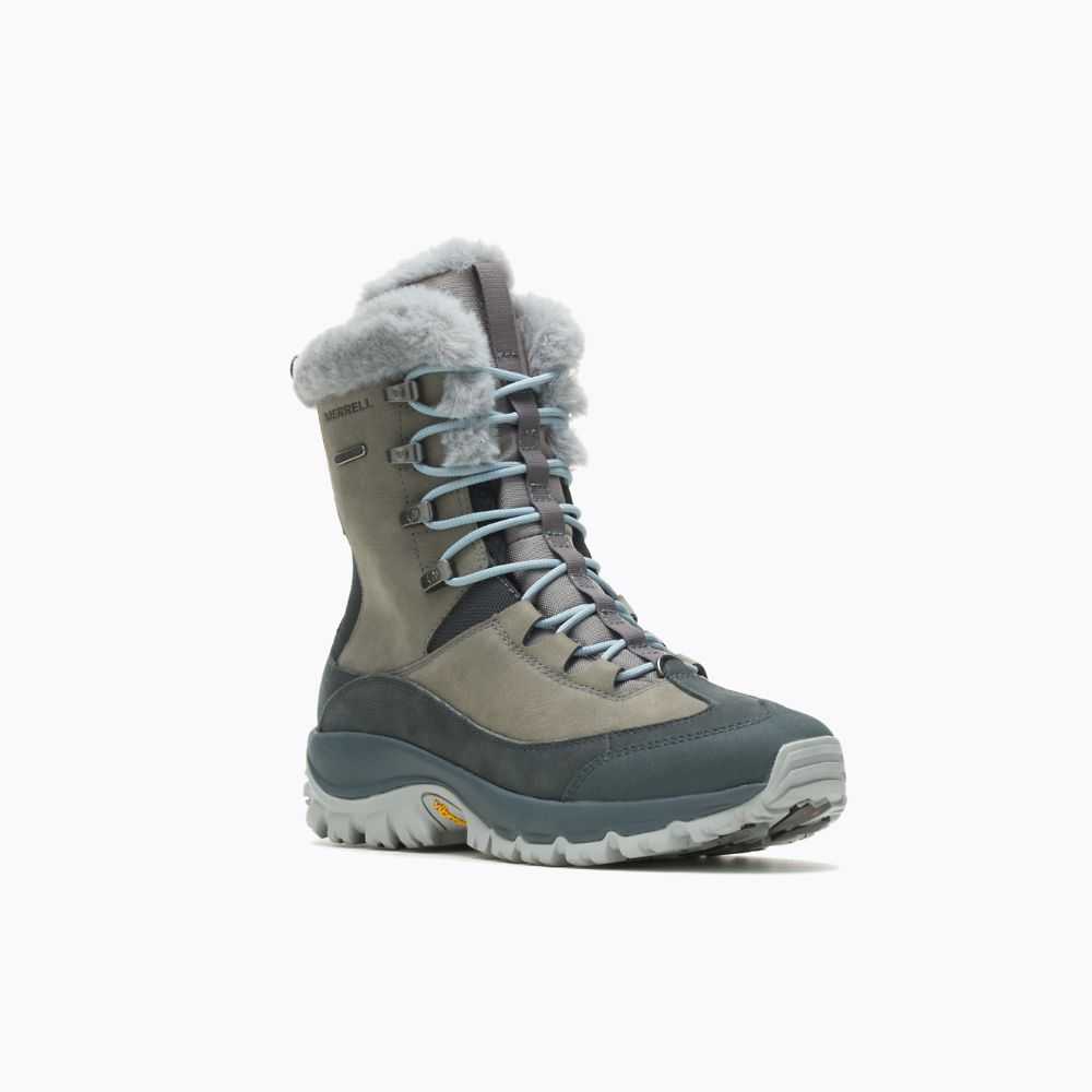 Botas De Senderismo Merrell Thermo Rhea Mid Mujer Grises | México-2698243