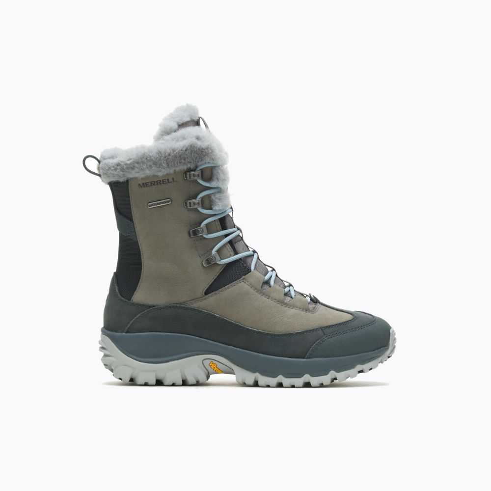 Botas De Senderismo Merrell Thermo Rhea Mid Mujer Grises | México-2698243