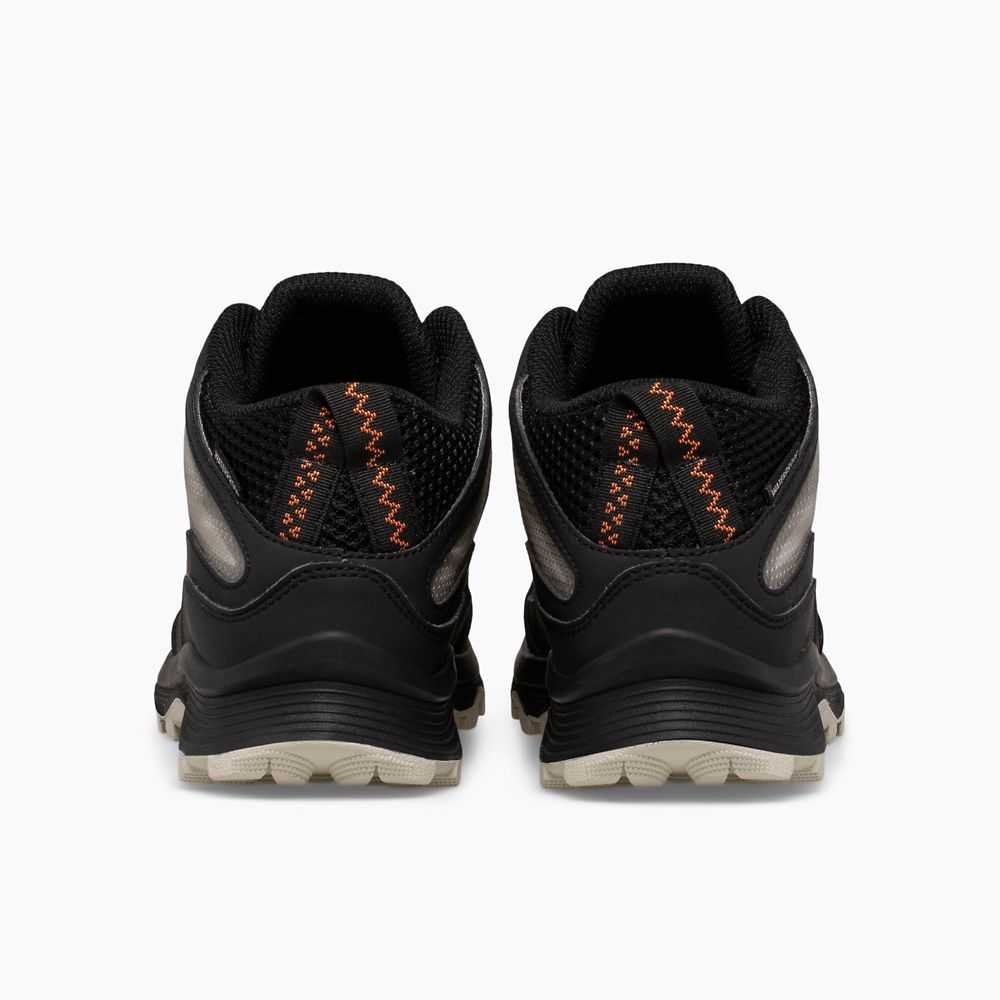 Botas Impermeables Merrell Moab Speed Mid Niña Negros | México-2209876