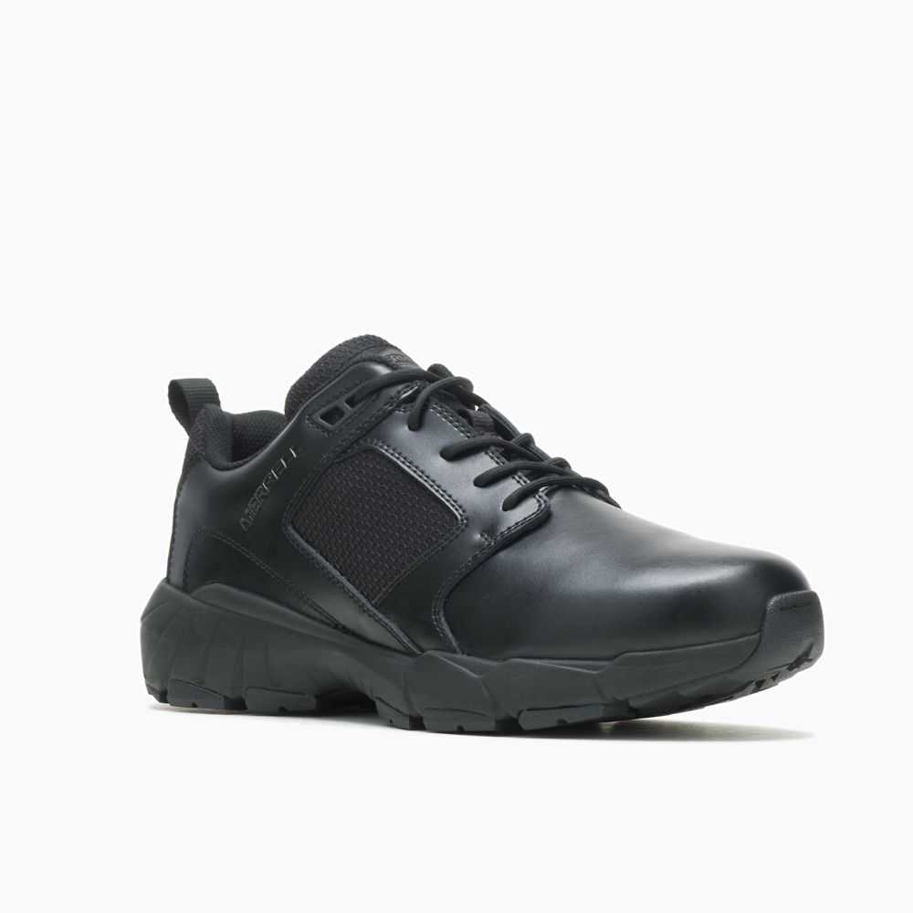 Botas Militares Merrell Fullbench Hombre Negros | México-3896046