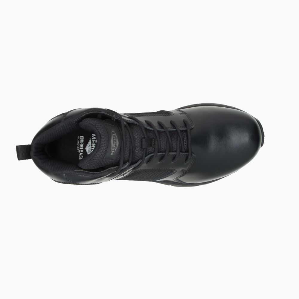 Botas Militares Merrell Fullbench Tactical Mid Hombre Negros | México-8379266