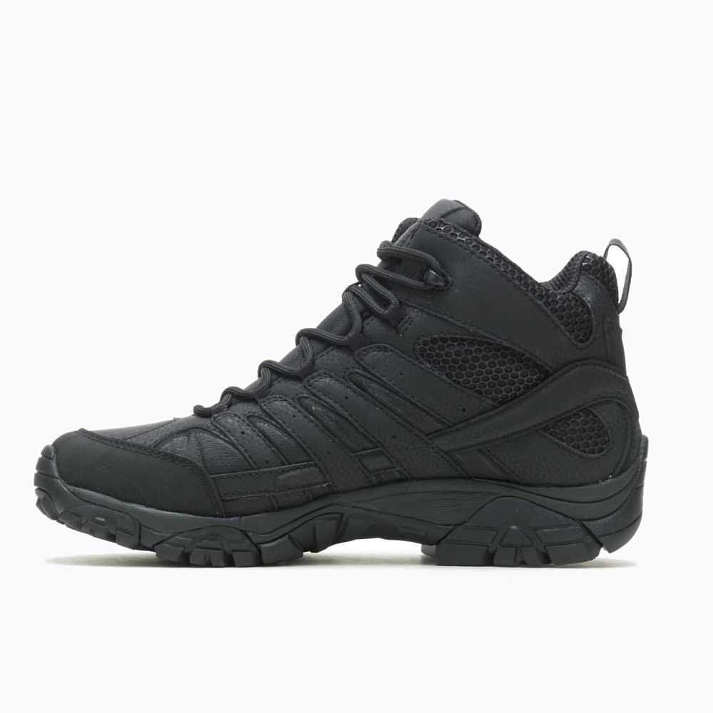 Botas Militares Merrell Moab 2 Mid Tactical Hombre Negros | México-2078296