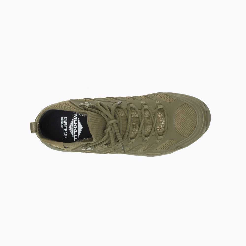 Botas Militares Merrell Moab Velocity Tactical Mid Hombre Verde Oliva | México-8603267