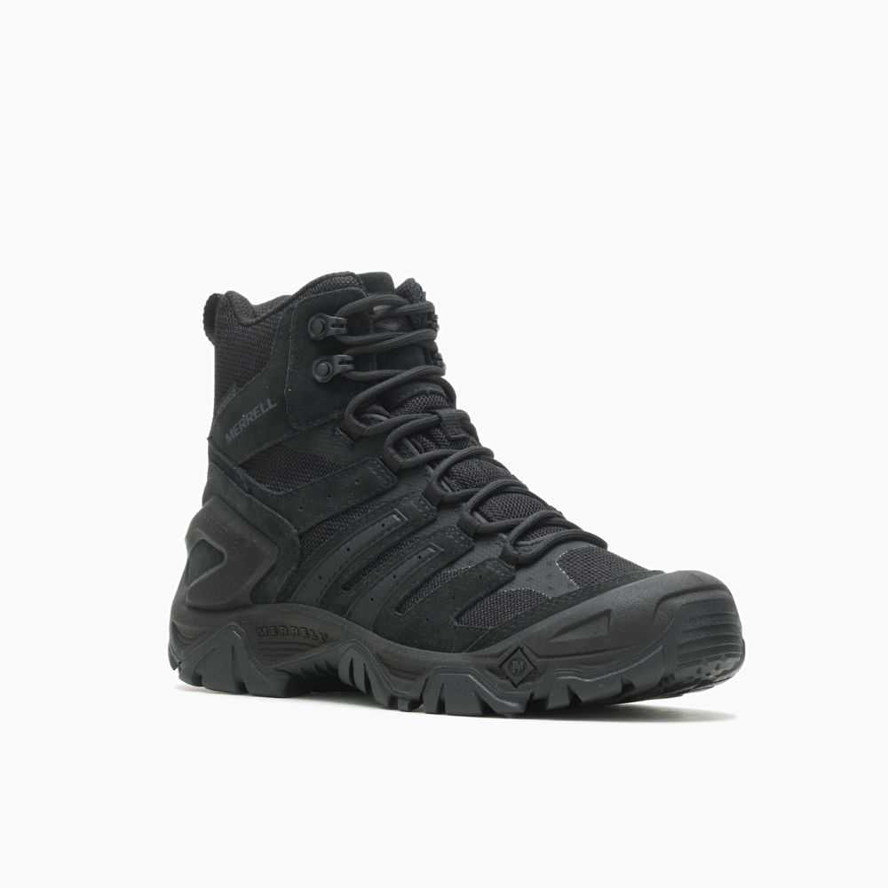 Botas Militares Merrell Strongfield Tactical 6 Hombre Negros | México-9822706