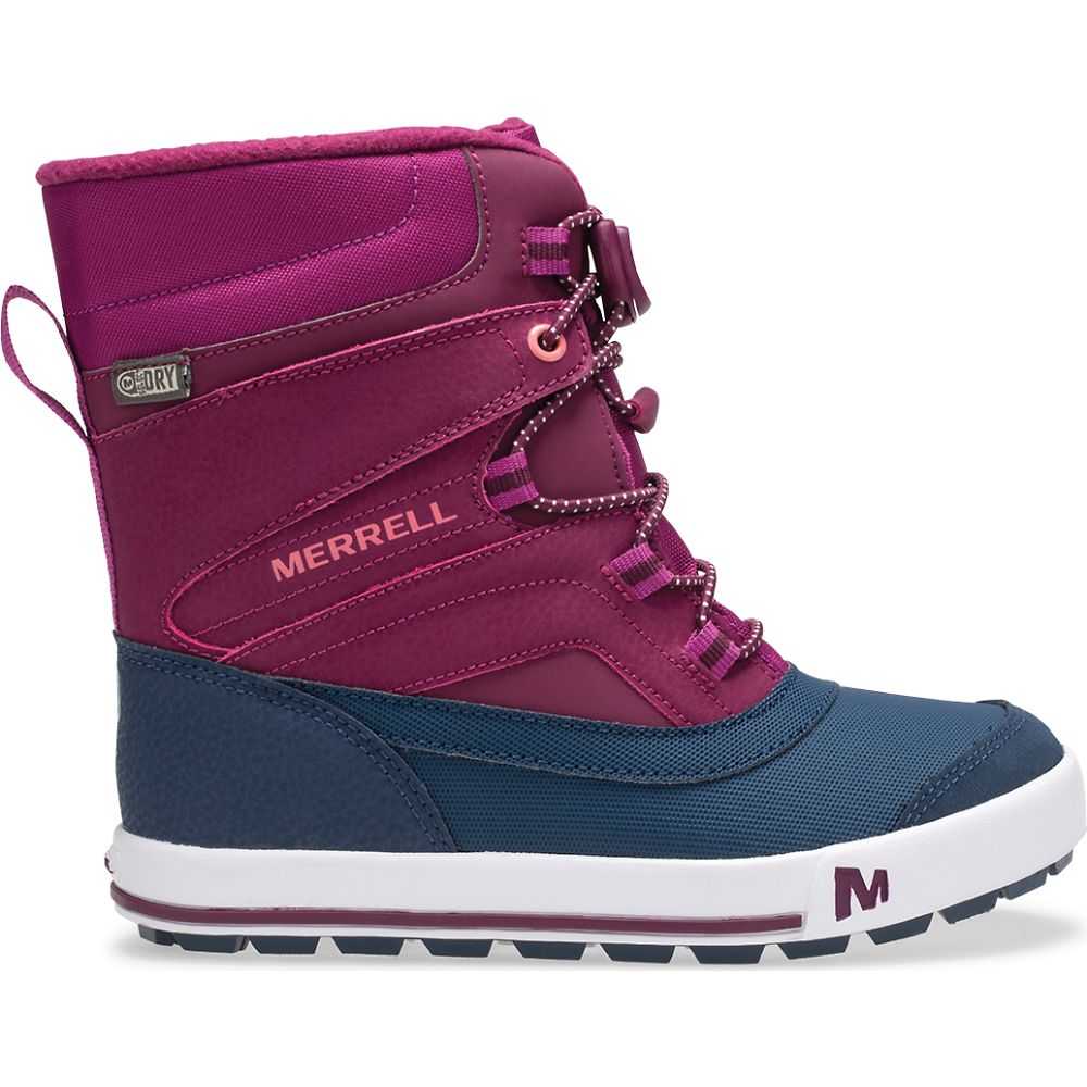 Botas Nieve Merrell Snow Bank 2.0 Niña Morados | México-2309428