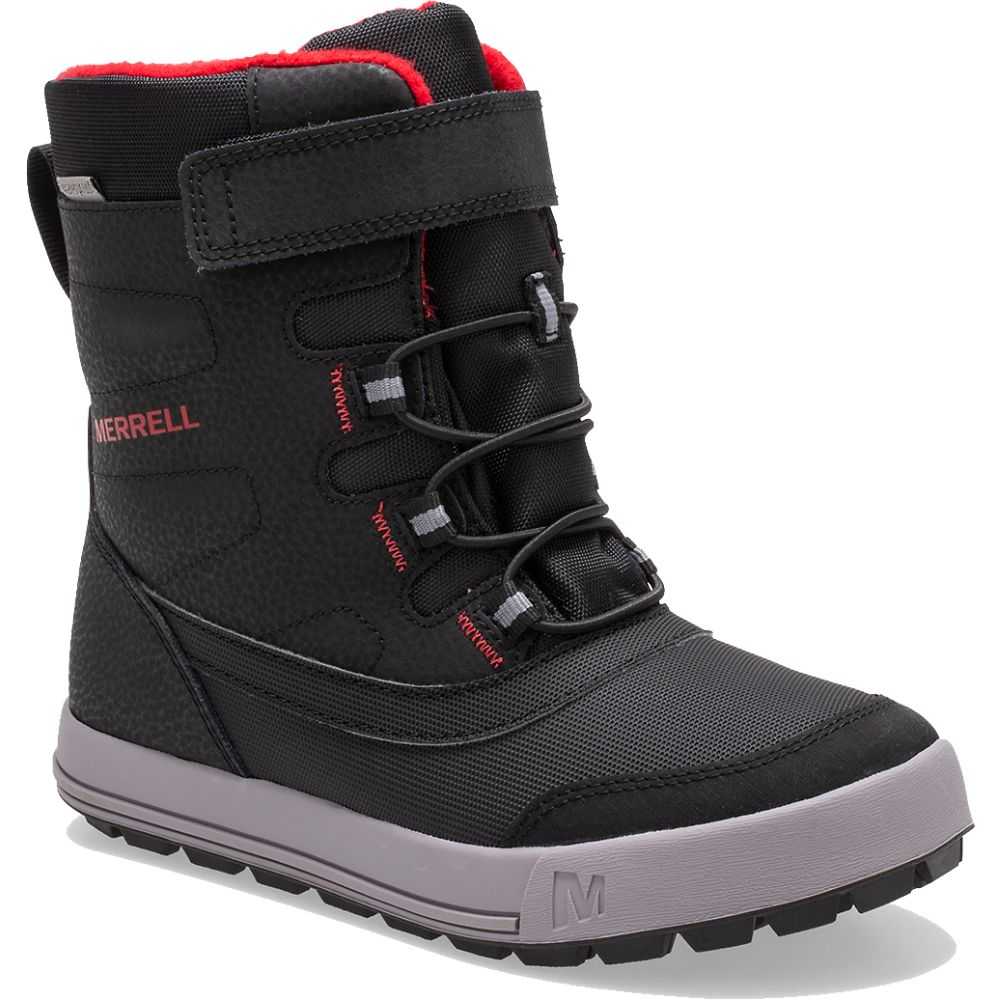 Botas Nieve Merrell Snowstorm Niña Negros Grises Rojos | México-4922306