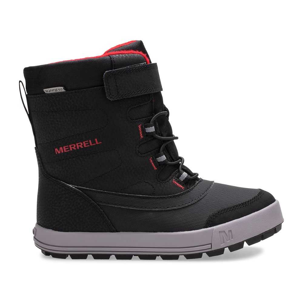 Botas Nieve Merrell Snowstorm Niña Negros Grises Rojos | México-4922306