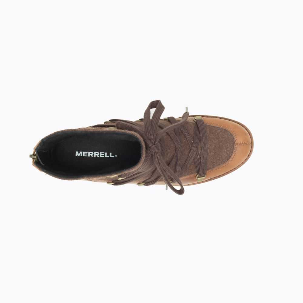 Botines Merrell Shiloh II Mujer Marrom | México-6067829