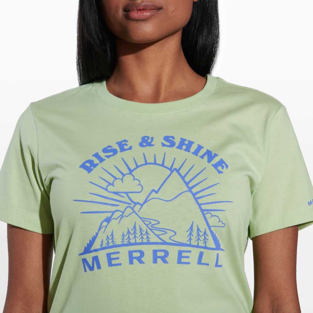 Camisas Merrell Rise and Shine Mujer Verdes | México-9632284