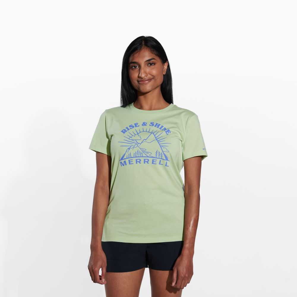 Camisas Merrell Rise and Shine Mujer Verdes | México-9632284