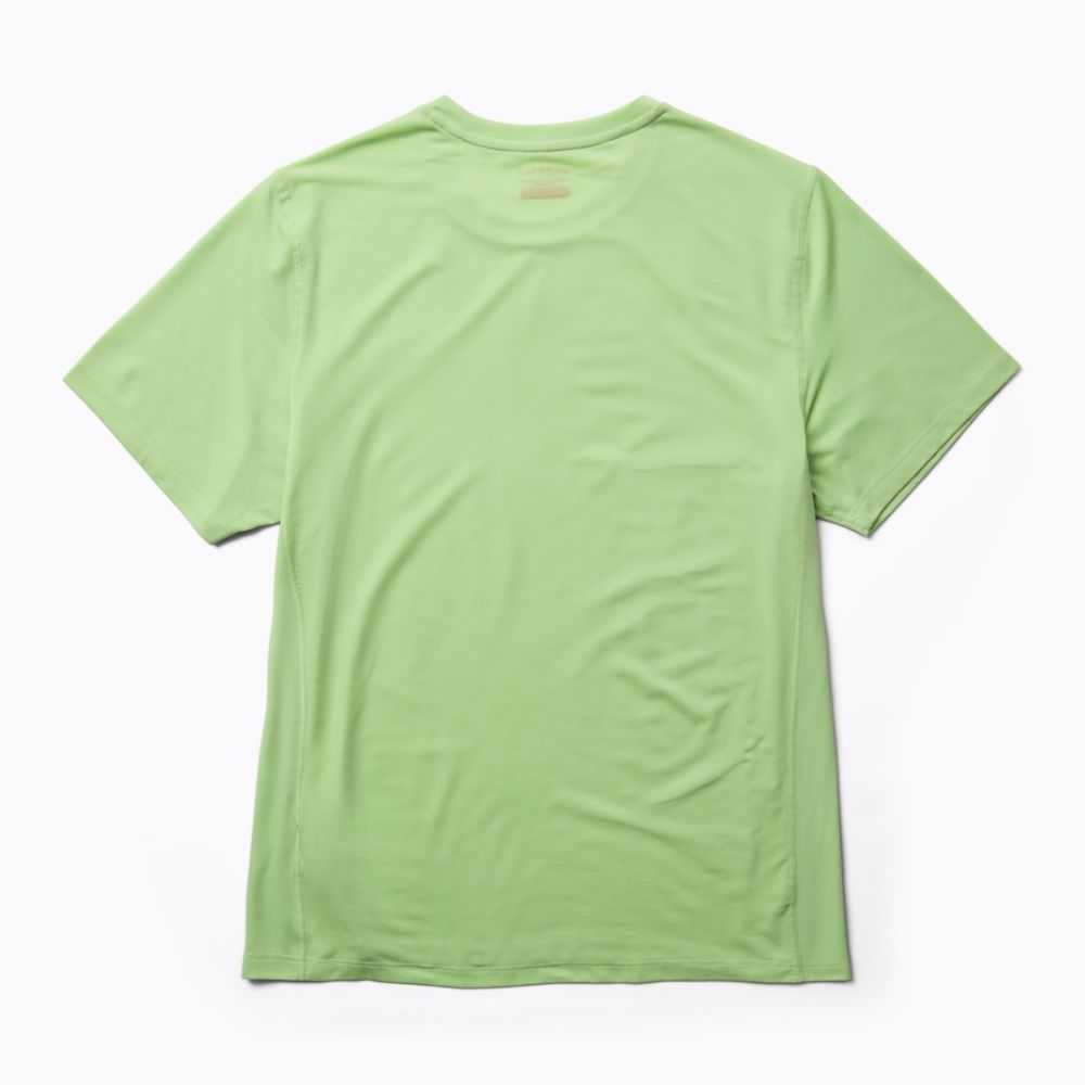 Camisas Merrell Tencel Hombre Verdes | México-0272948