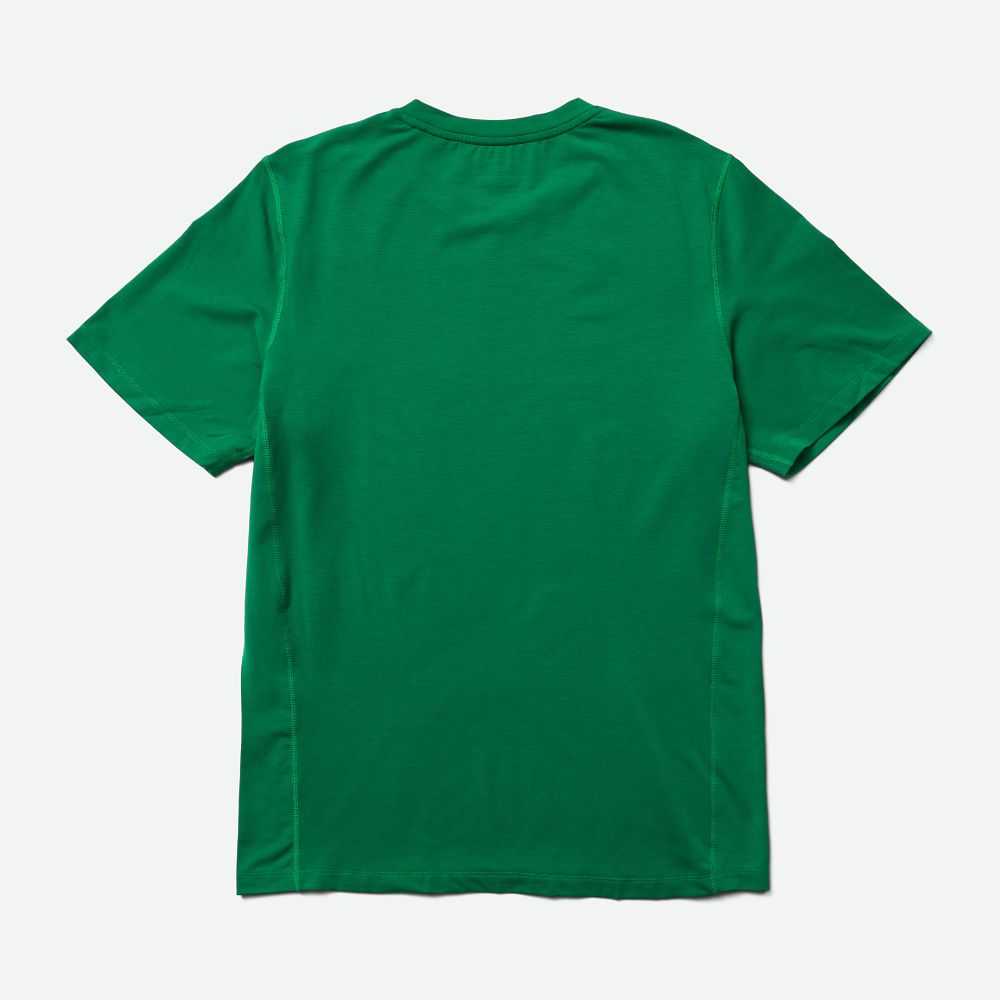 Camisas Merrell Tencel Hombre Verdes | México-6327084