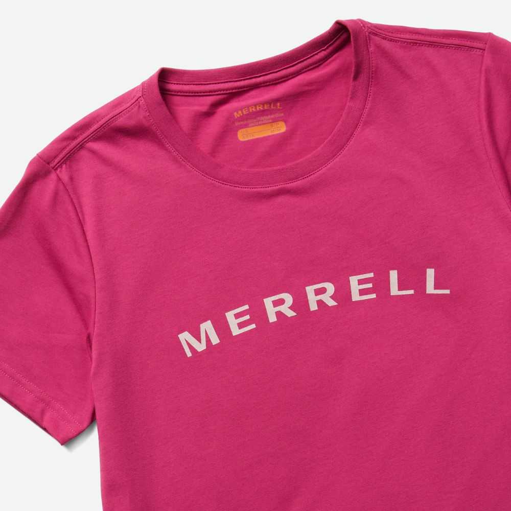 Camisas Merrell Wordmark Mujer Flores | México-2034676