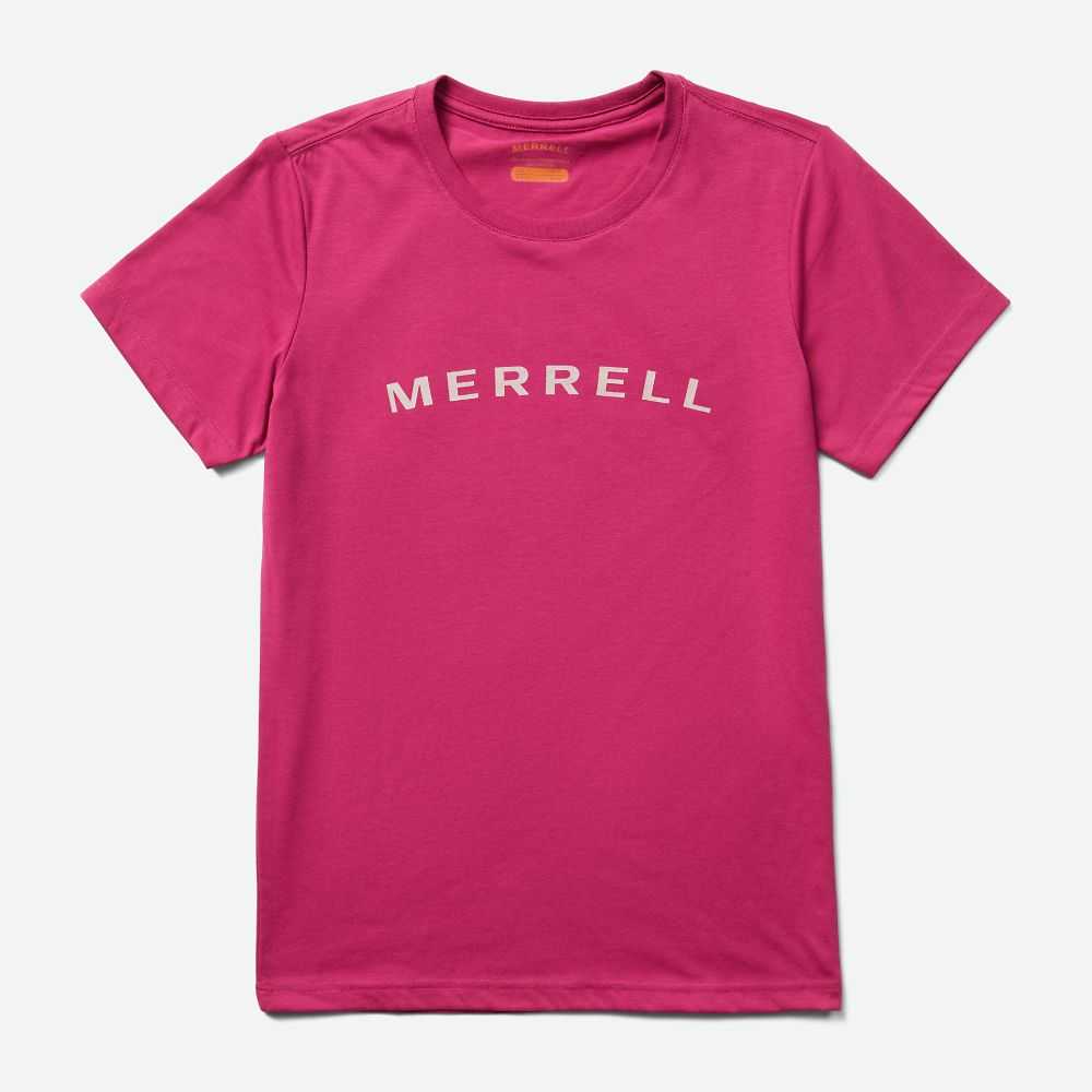 Camisas Merrell Wordmark Mujer Flores | México-2034676