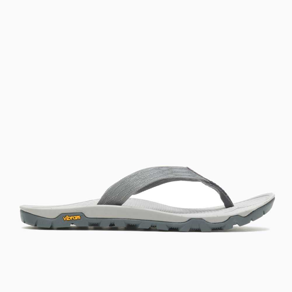 Chanclas Merrell Breakwater Hombre Grises Oscuro | México-0468762