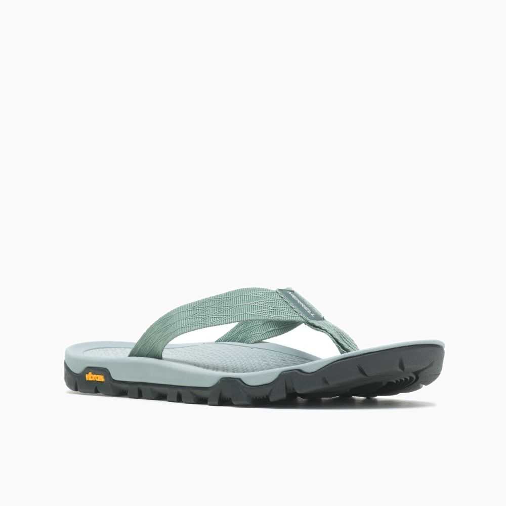 Chanclas Merrell Breakwater Mujer Blancos Verdes | México-2364289