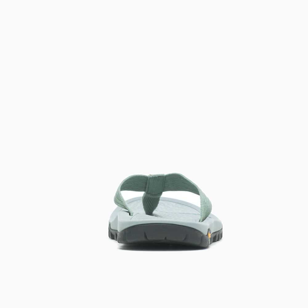 Chanclas Merrell Breakwater Mujer Blancos Verdes | México-2364289