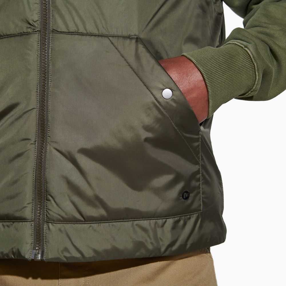 Chaquetas Merrell Insulated Hombre Verde Oliva | México-2076492