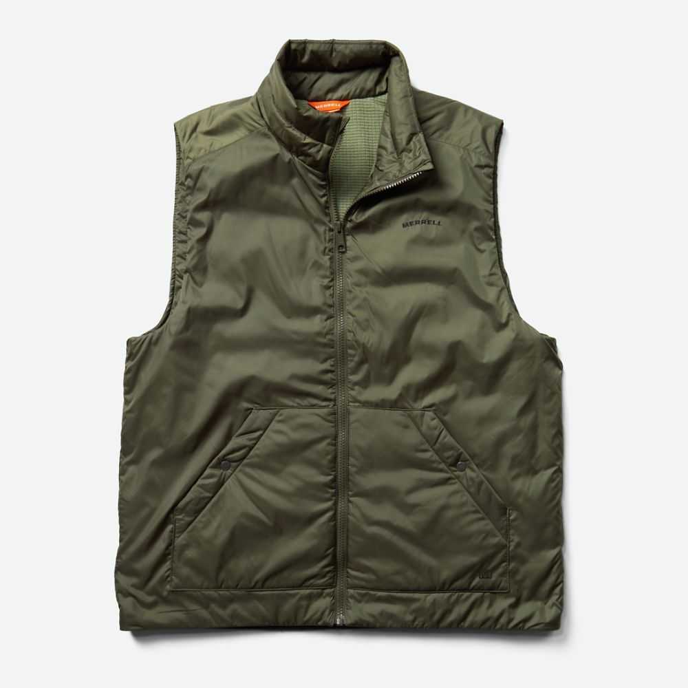 Chaquetas Merrell Insulated Hombre Verde Oliva | México-2076492