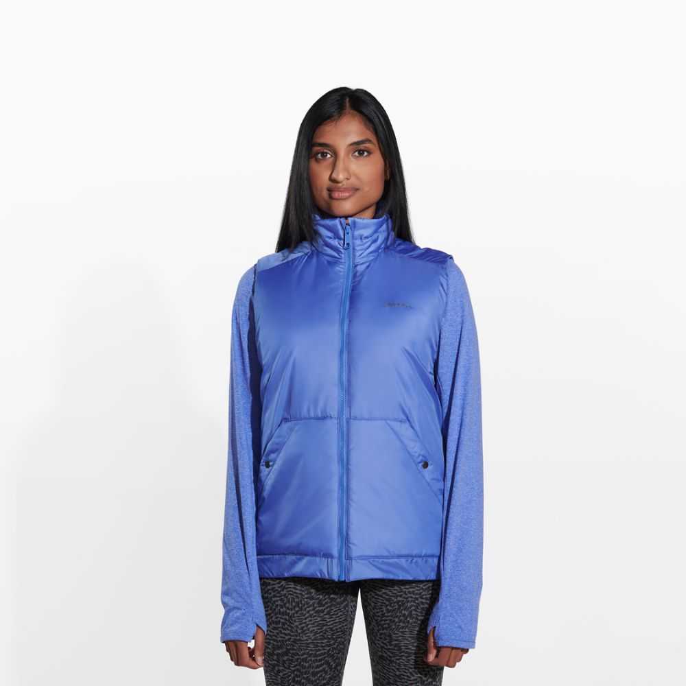 Chaquetas Merrell Insulated Mujer Azules | México-9320246