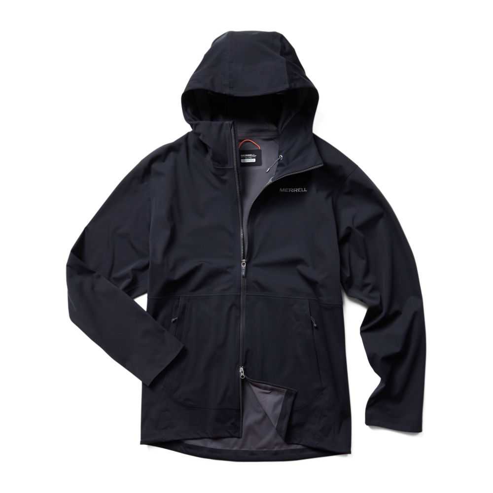 Chaquetas Merrell Whisper Hombre Negros | México-9624706