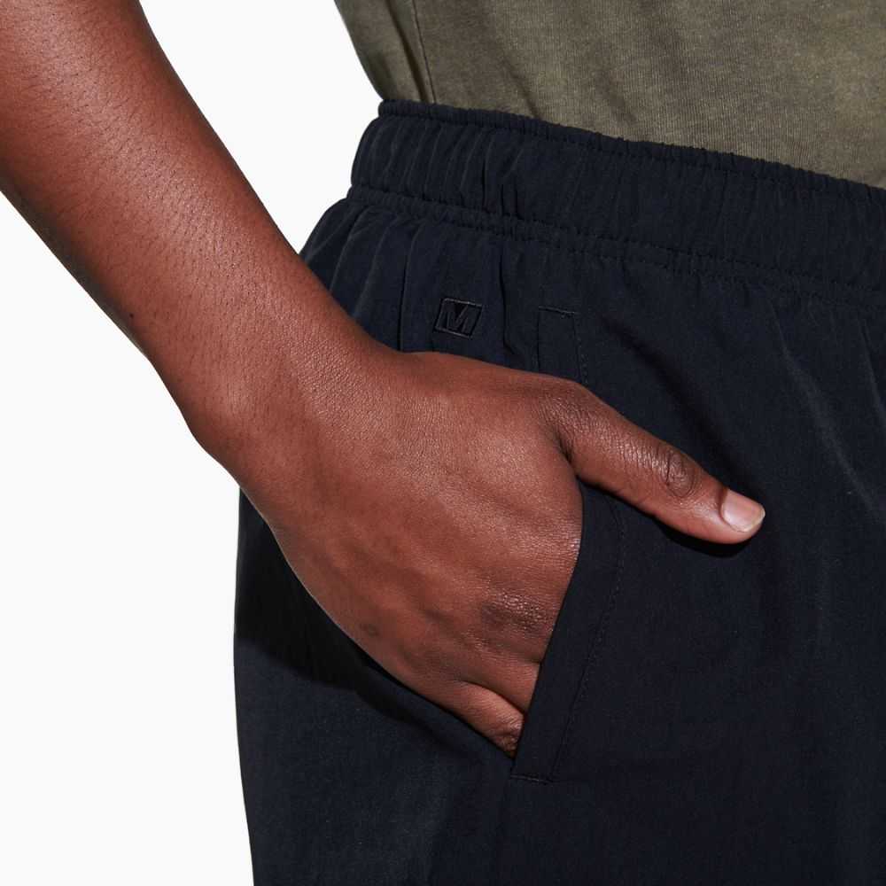 Pantalones Cortos Merrell Hayes Hombre Negros | México-3876490