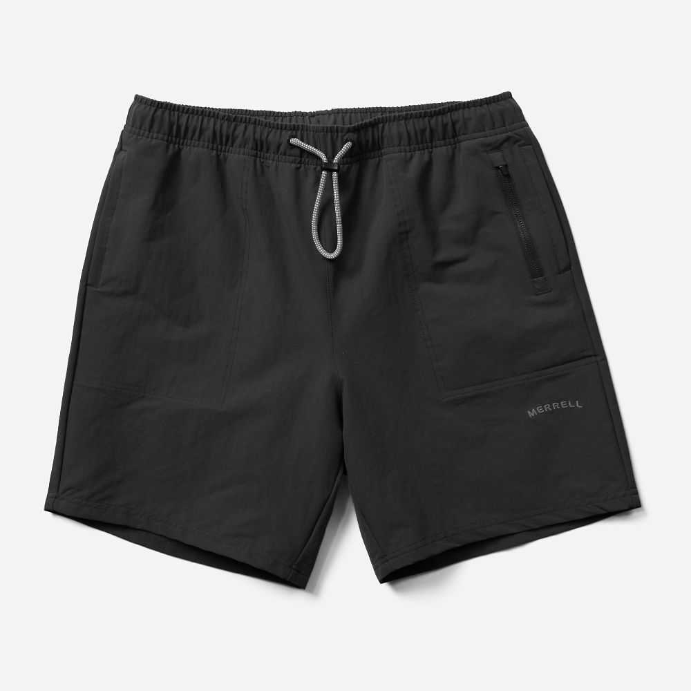 Pantalones Cortos Merrell Hayes Hombre Negros | México-3876490