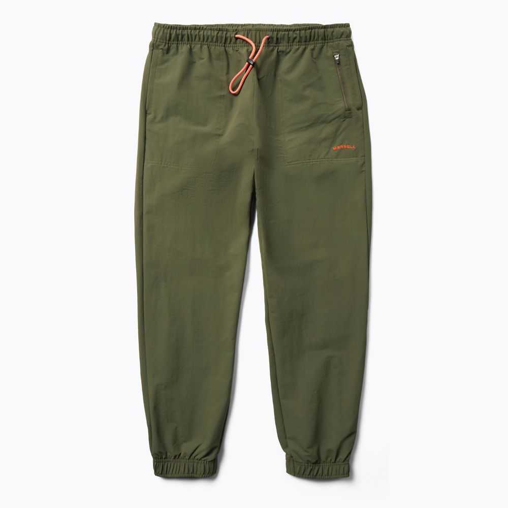 Pantalones Jogger Merrell Hayes Hombre Verde Oliva | México-7962648