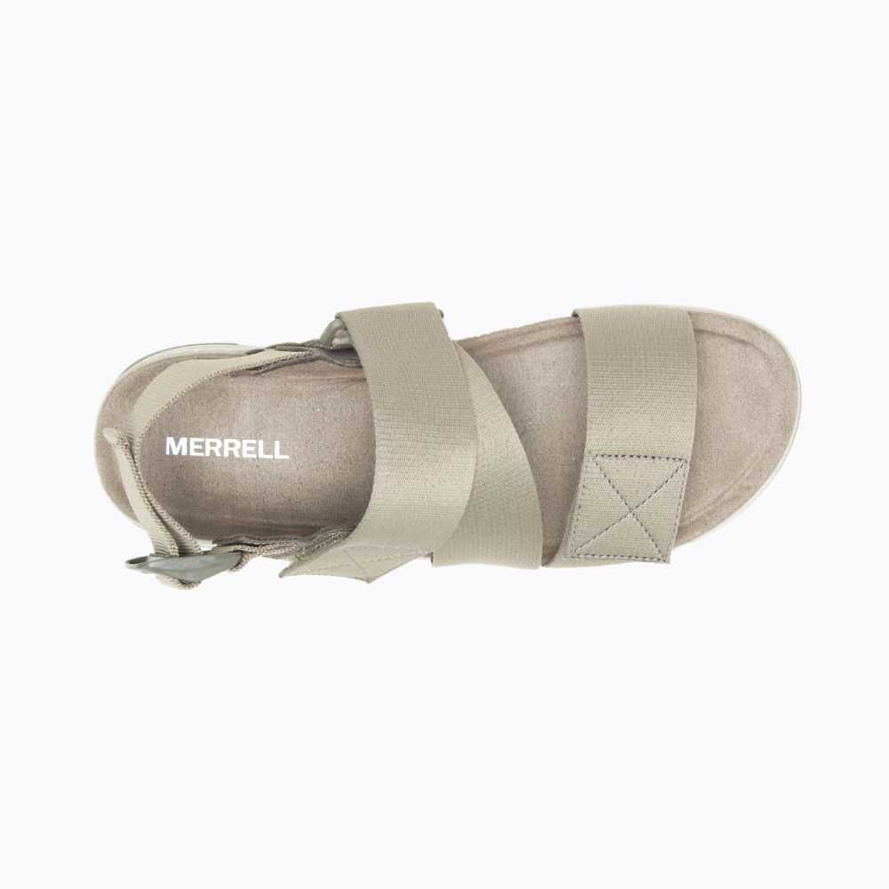 Sandalias Merrell Alpine Cush Backstrap Mujer Grises | México-2970823