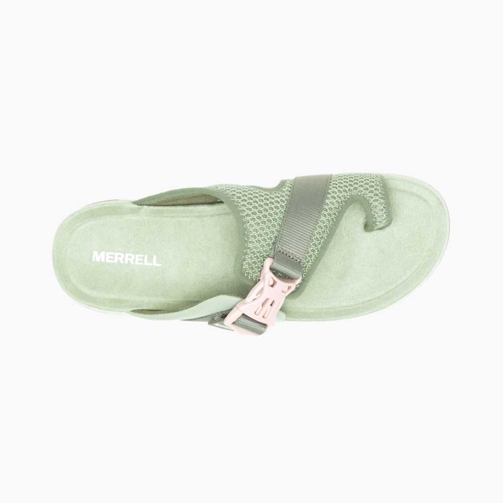 Sandalias Merrell Alpine Mujer Verdes Oscuro | México-0249676