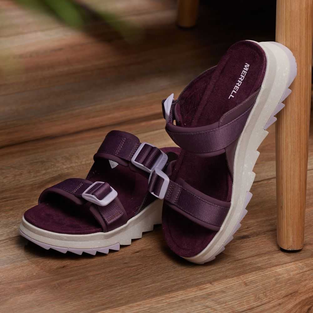 Sandalias Merrell Alpine Mujer Vino | México-3246769