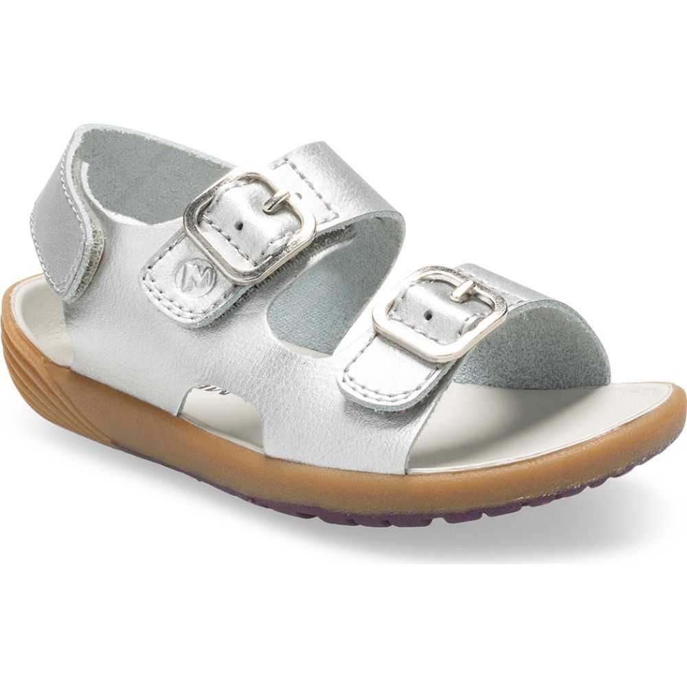 Sandalias Merrell Bare Steps® Niña Plateados | México-9243626